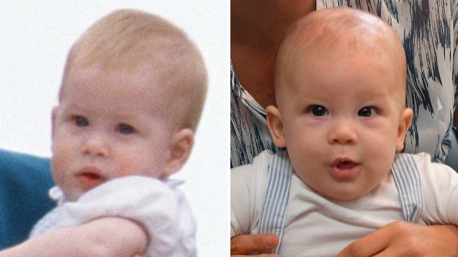 Prince Harry and Archie Twins