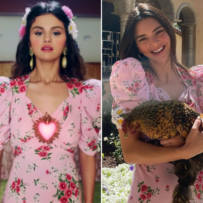 Fans Accuse Kendall Jenner of Shading Selena Gomez in a Since-Deleted Tweet About Their Matching Dresses