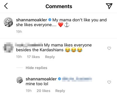 Shanna Moakler Comment