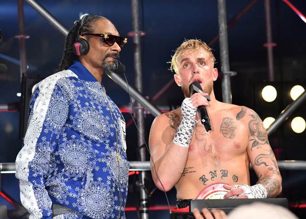 Snoop Dogg and Jake Paul