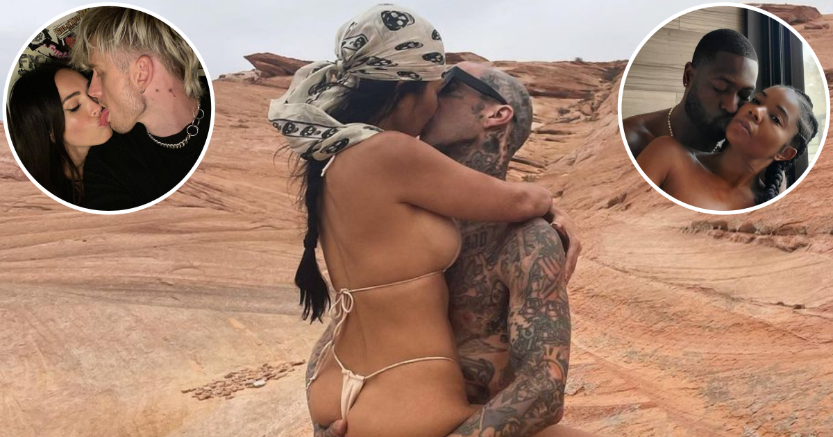 Hottest Celebrity Couple Photos: Kourtney, Travis and More