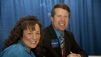 Jim bob with wife Michelle duggar