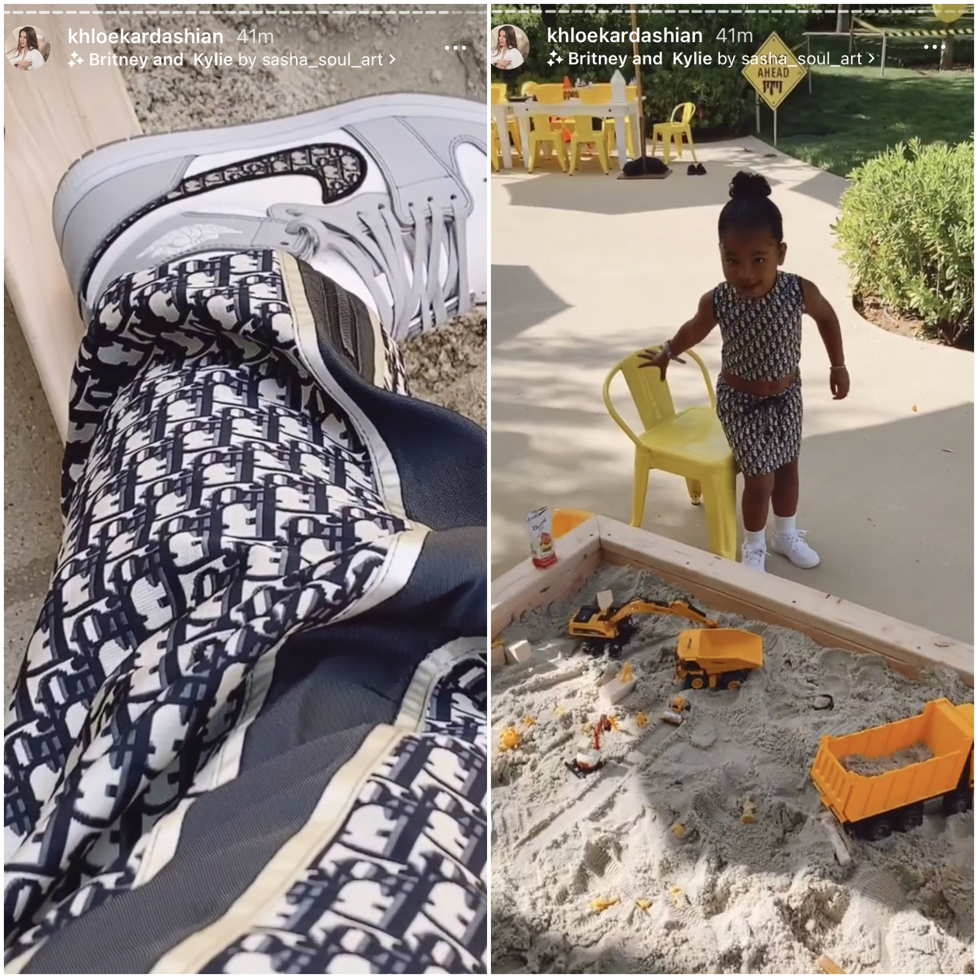 khloe-true-twinning-at-psalms-2nd-birthday-party-dior