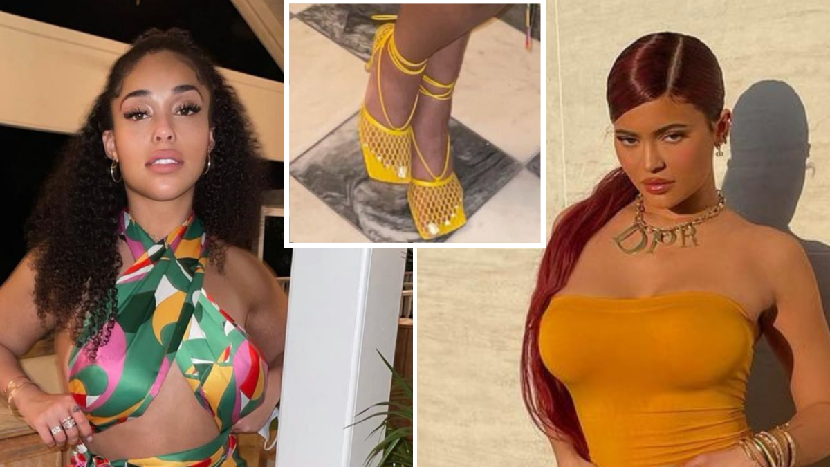 Jordyn Woods Wears Same $930 Bottega Shoes as Kylie Jenner