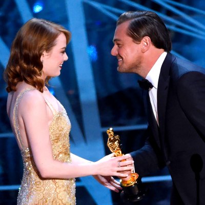 Emma Stone Admits Childhood Crush On Leonardo DiCaprio