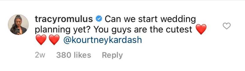 Kourtney Kardashian's Family Gush Over Her and Travis Barker