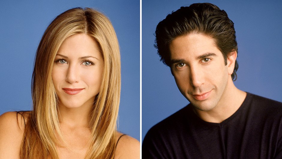 Jennifer Aniston David Schwimmer Admitted Having Major Crushes Each Other While Filming Friends