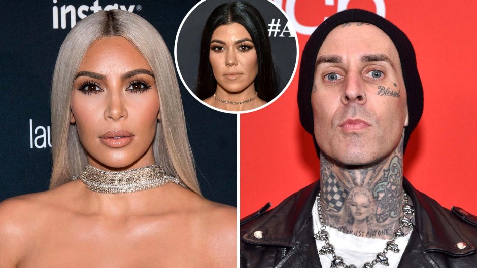 Kim Kardashian Slams Rumors She Hooked Up With Travis Barker False Narrative