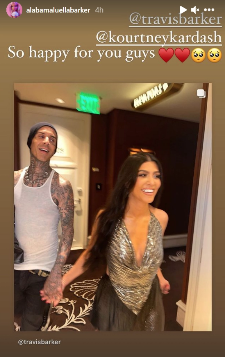 Kourtney Kardashian Travis Barker Engagement Clues