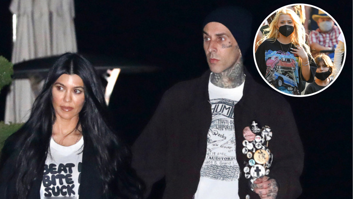 The Cutest Photos of Kourtney Kardashian and Travis Barker's Kids Together