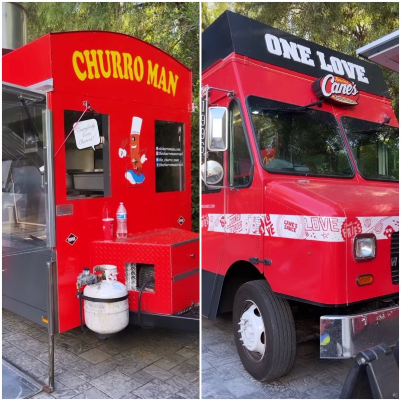 Scott Disick Birthday Food Trucks