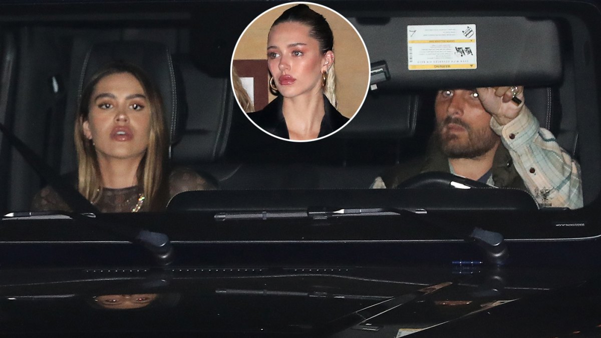Scott Disick and Amelia Gray along with sister Delilah Belle Hamlin grab dinner at Nobu Malibu