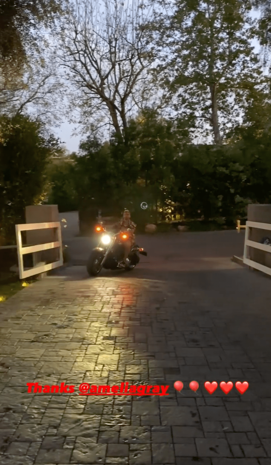 Scott Disick Birthday Party Motorcycle