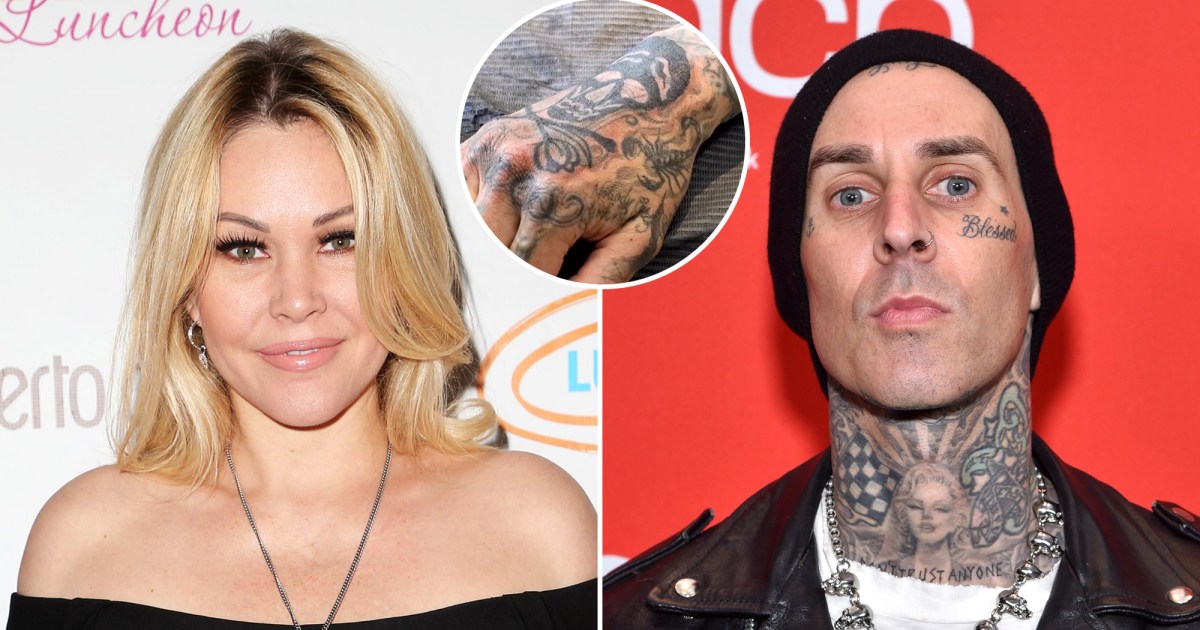 Shanna Moakler Says Travis Barker Covered Her Initials With New Tattoo
