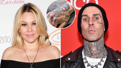 Shanna Moakler Claims Ex Travis Barker Covered Her Initials With New Skull Tattoo: ‘Weird’