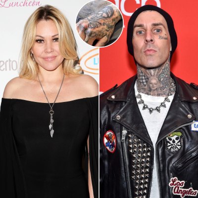 Shanna Moakler Claims Ex Travis Barker Covered Her Initials With New Skull Tattoo: ‘Weird’