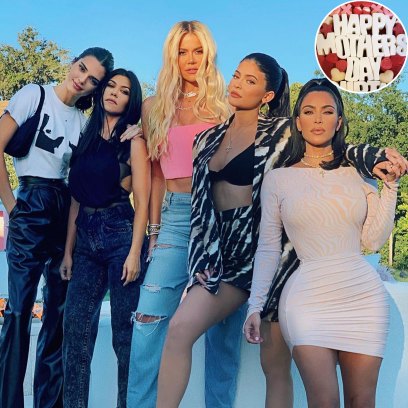 This Year's Kardashian-Jenner Mother's Day Celebrations Are Cozy and Cute — See Photos!