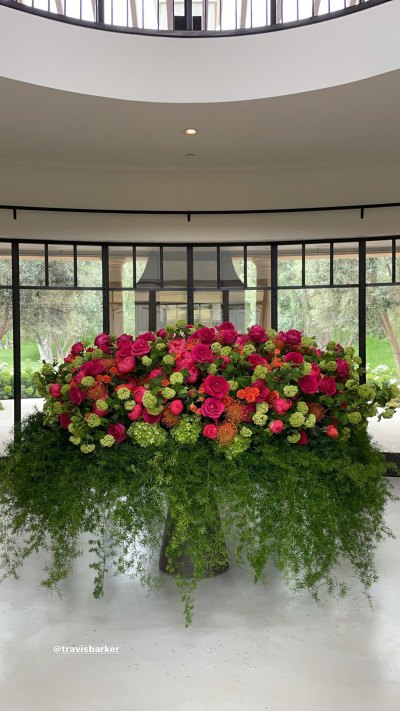 Travis Barker Gifts Kourtney Kardashian With Lavish Floral Arrangements for Mother's Day