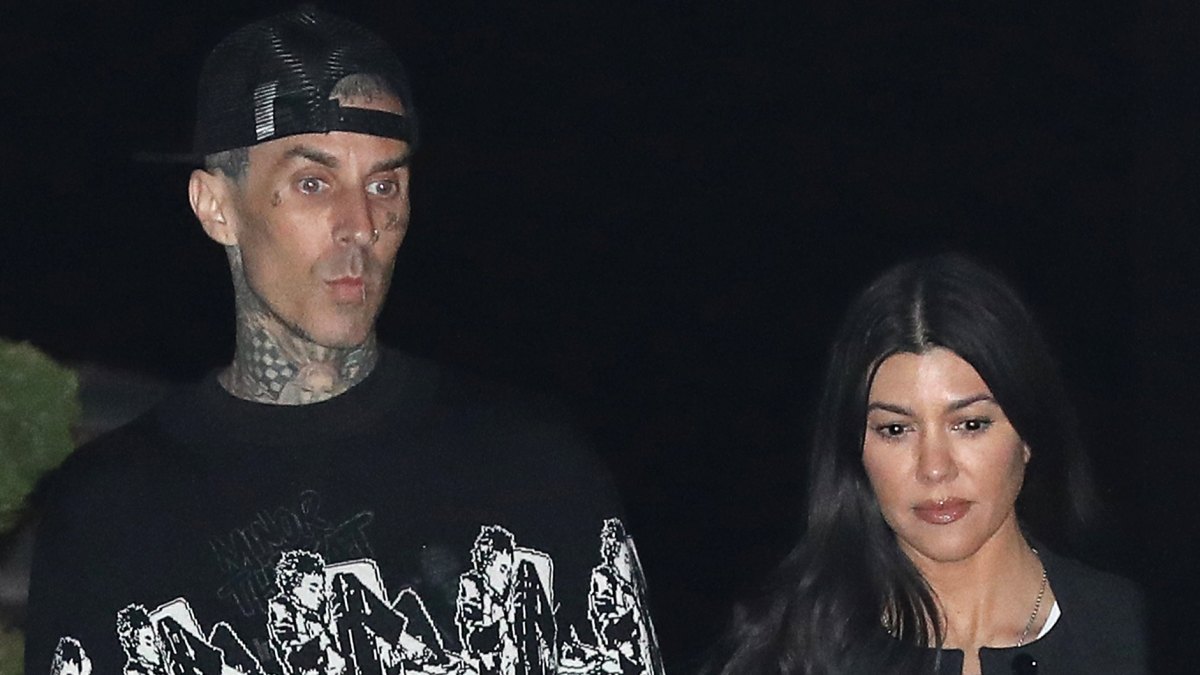 Travis Barker Seemingly Shares Lyrics Penned About Girlfriend Kourtney Kardashian