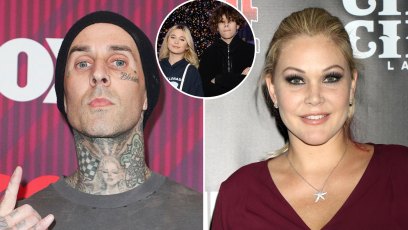 Travis Barker’s Son Landon Claims Mom Shanna Moakler ‘Isn’t in’ His, Sister Alabama’s Lives Like Their Dad