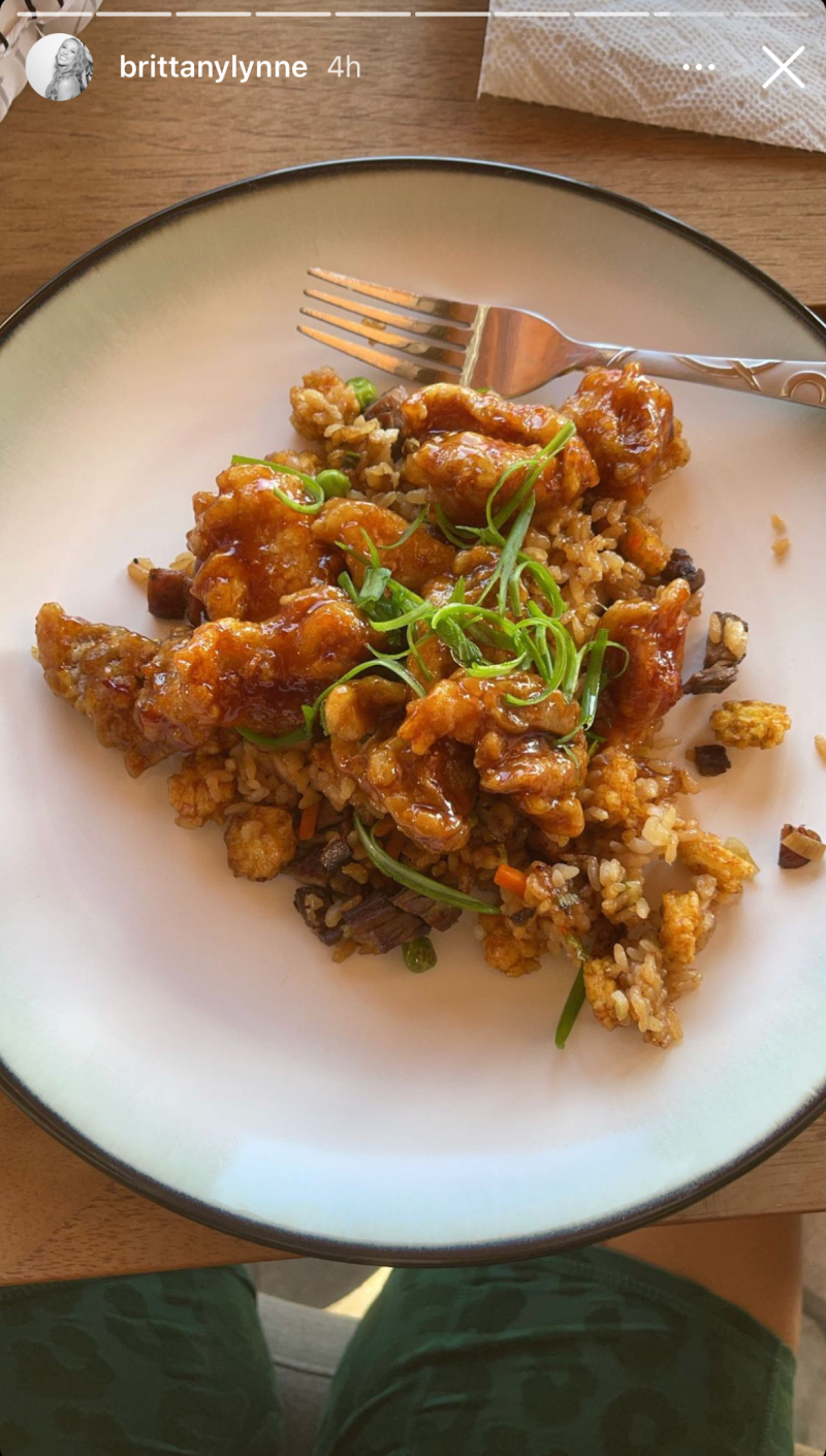 brittany-matthews-food-diet-rice-chicken
