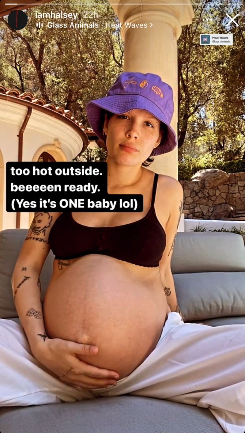 halsey-baby-bump-july-2021