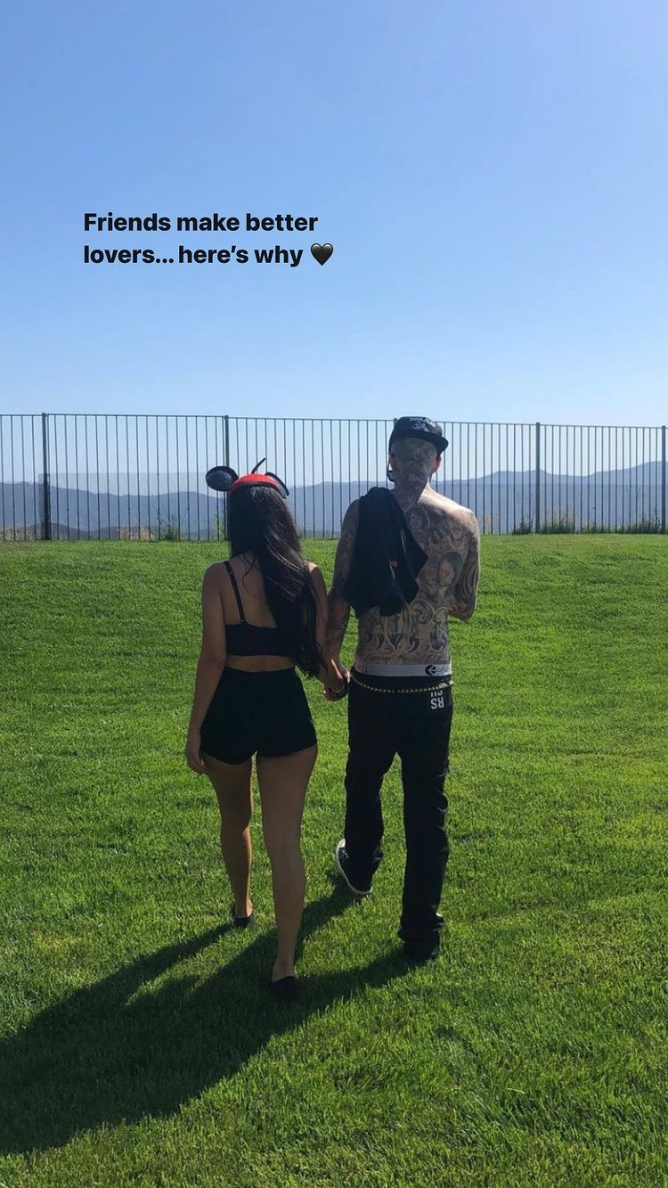 Kourtney Kardashian Says 'Friends Make Better Lovers' Amid Romance With Travis Barker