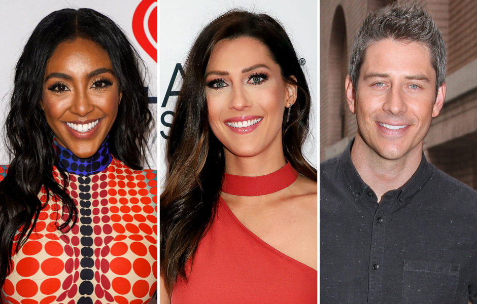 Celebrities Who Are Supportive of Their Exes' New Relationships Tayshia Adams Becca Kufrin Arie Luyendyk Jr