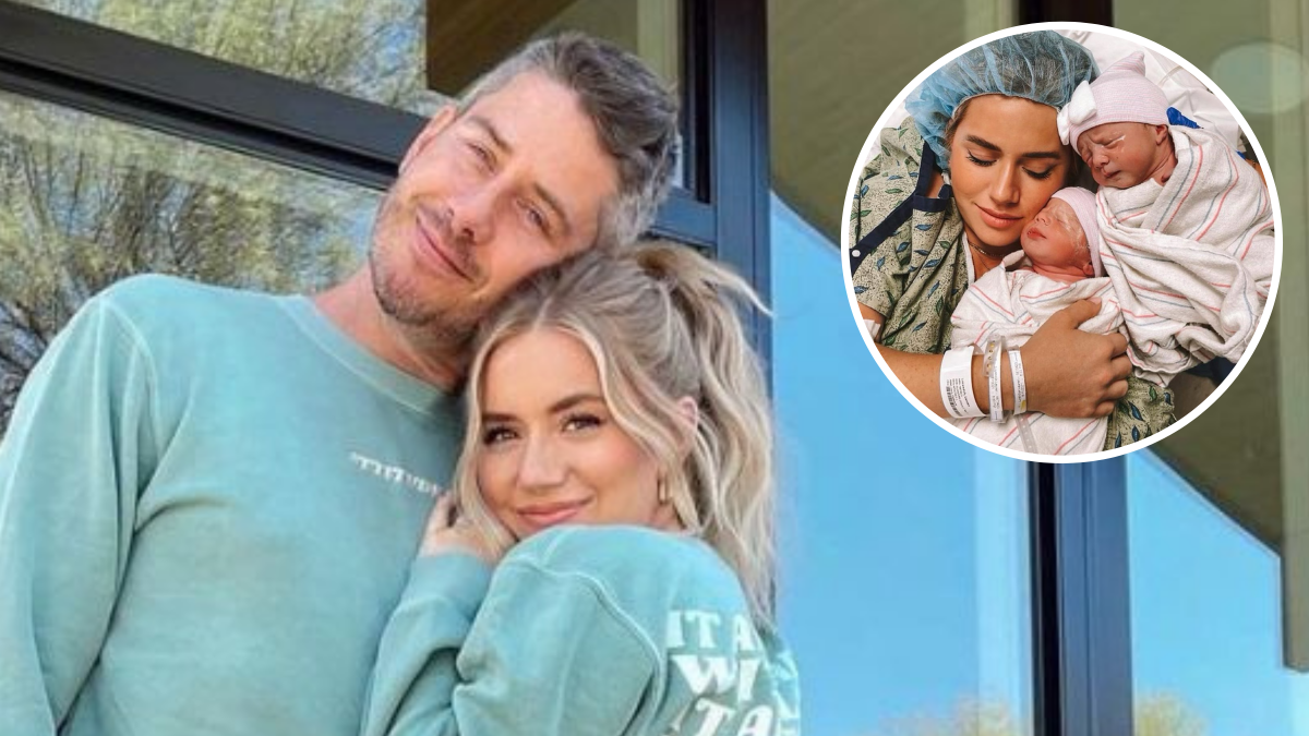 Arie Luyendyk Lauren Burnham Twins Names