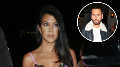 Kourtney Kardashian Snubs Scott Disick on Father's Day