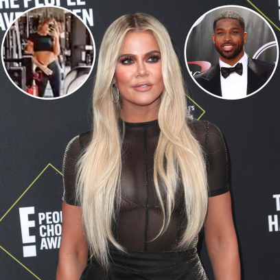 Khloe Kardashian Flaunts Abs, Listens to Breakup Song Amid Split