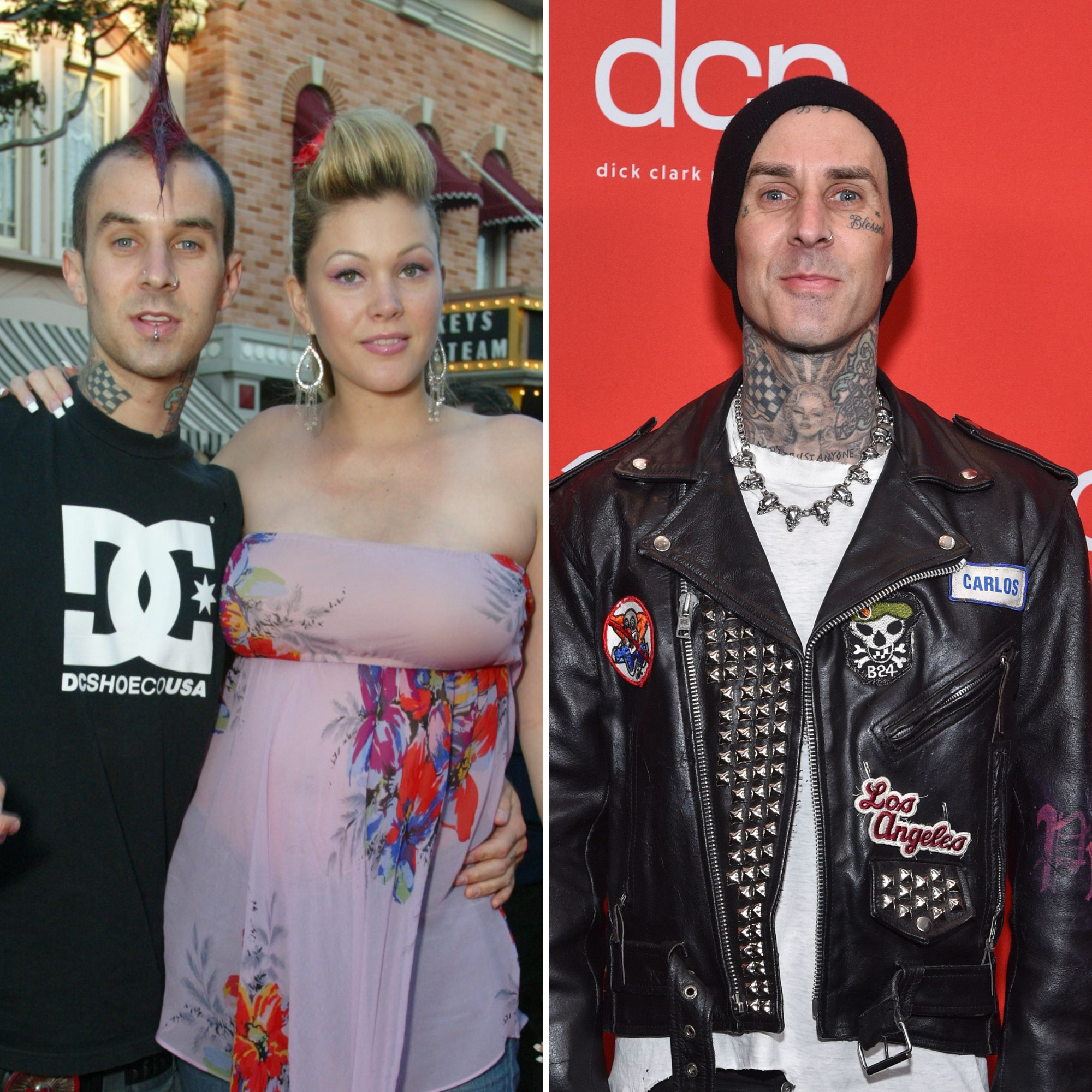 Blink-182 Members Young and Now Travis Barker