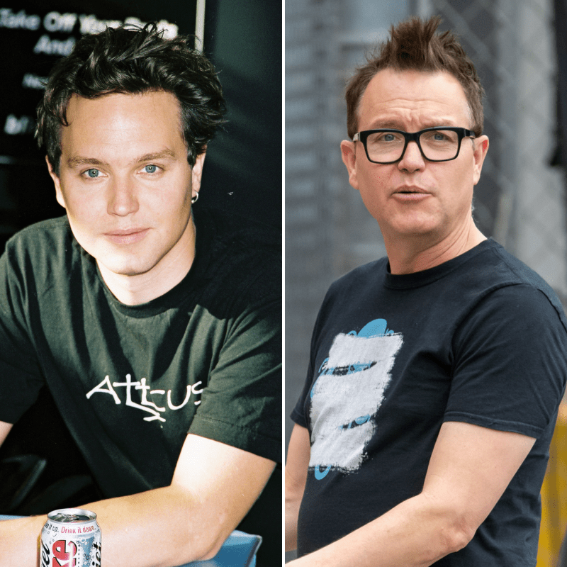 Blink-182 Members Young and Now Mark Hoppus