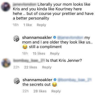What Feud? Fan Says Shanna Moakler Looks Like Kourtney Kardashian, She Calls It a ‘Compliment’