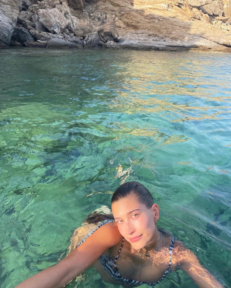 Summer Lovin'! Hailey Bieber Shares 'Dreamy' Photos From Her Vacation to Greece With Husband Justin