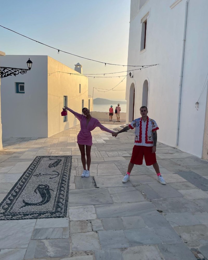Summer Lovin'! Hailey Bieber Shares 'Dreamy' Photos From Her Vacation to Greece With Husband Justin