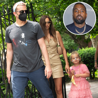 Irina Shayk Stepped Out With Ex Bradley Cooper and Daughter Lea Days Before Kanye West Date in France