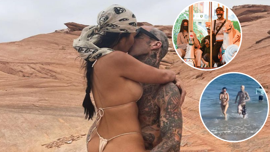 Kourtney Kardashian and Travis Barker Love to Travel! See Photos of All Their Trips So Far