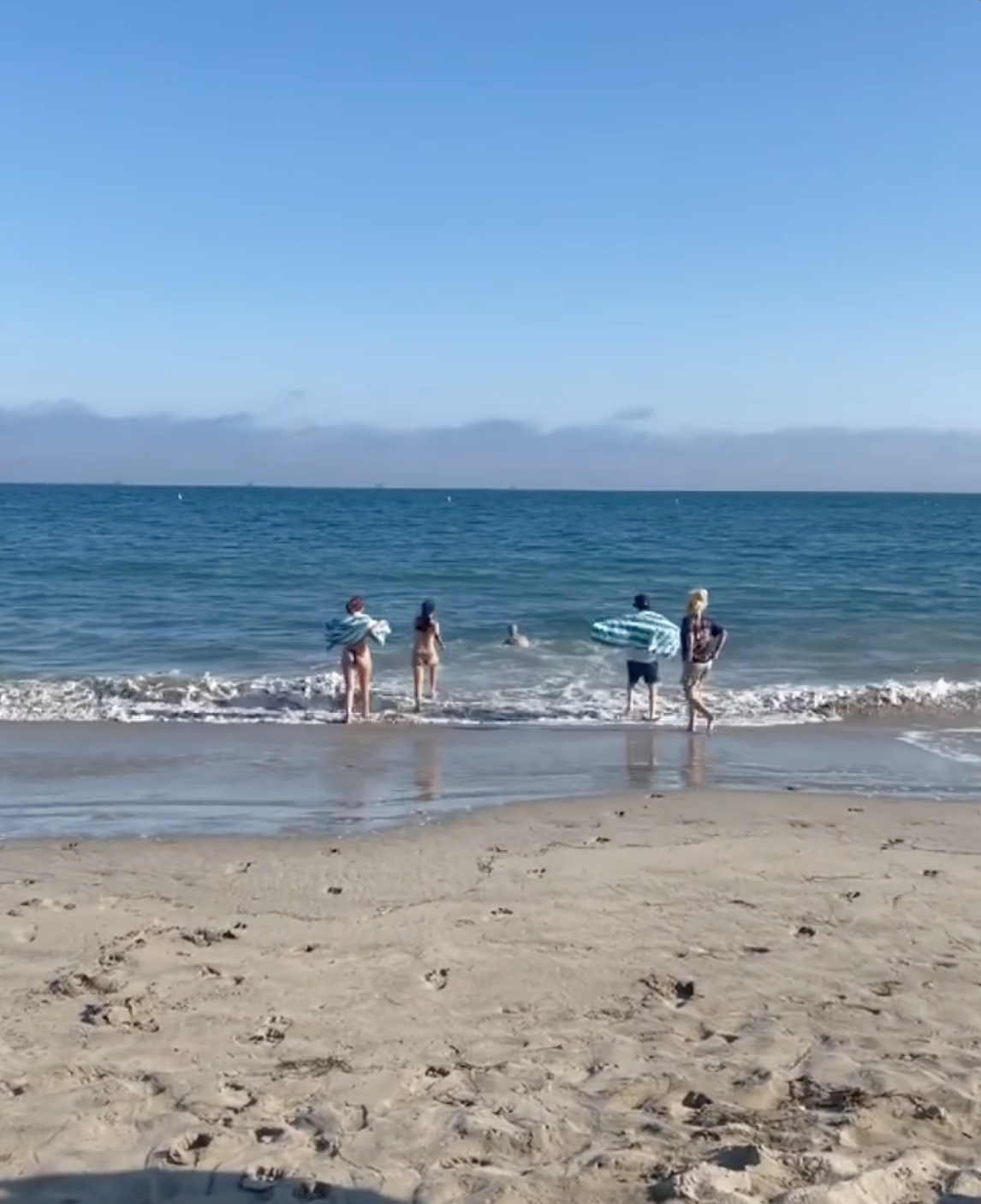 Kourtney Kardashian, Travis Barker and His Kids Have the 'Best Weekend' During Montecito Beach Trip