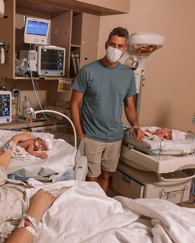 The Sweetest Pair! All the Photos of Arie Luyendyk Jr. and Lauren Burnham's Twins So Far