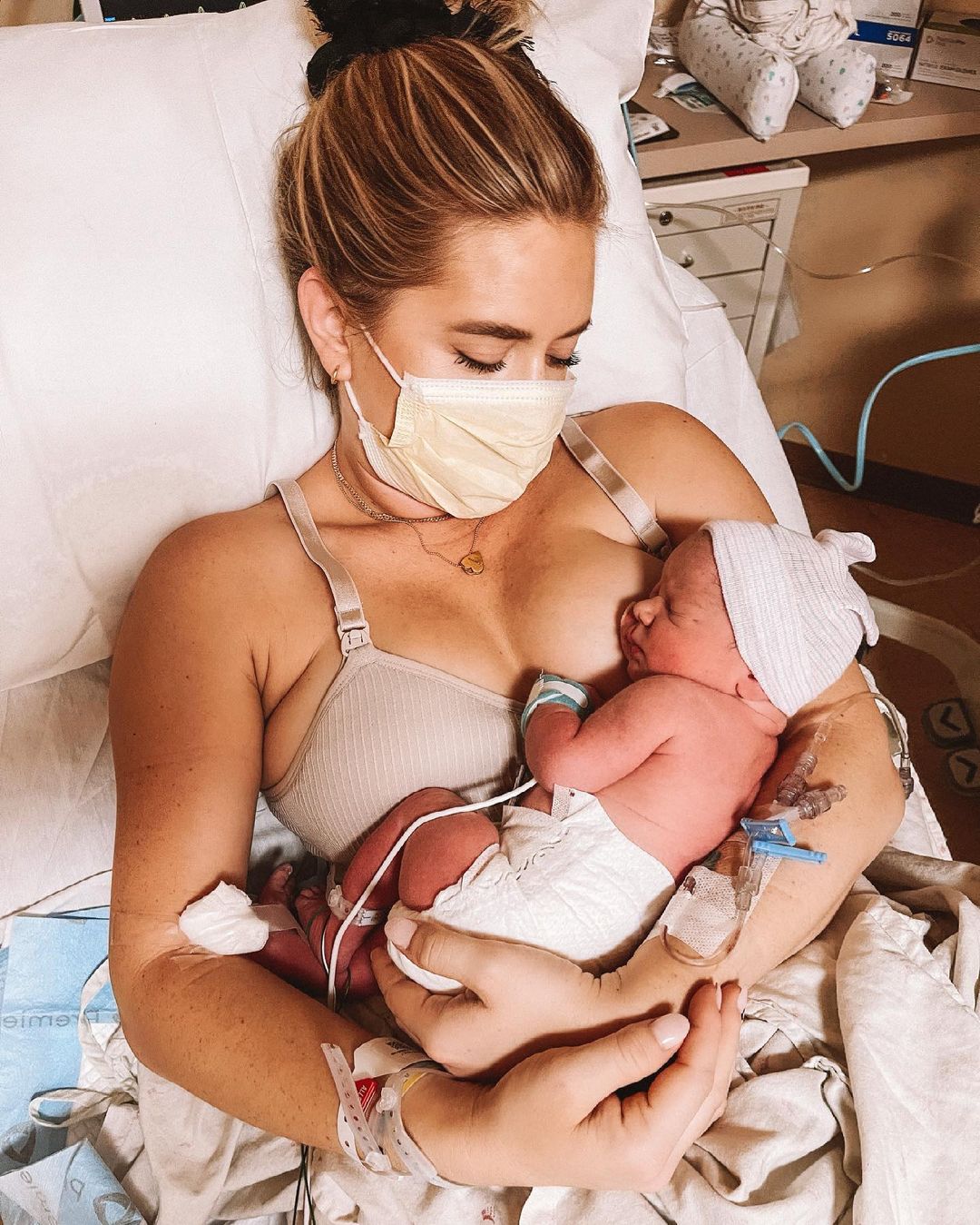 The Sweetest Pair! All the Photos of Arie Luyendyk Jr. and Lauren Burnham's Twins So Far