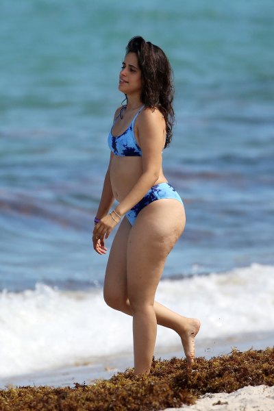 Camila Cabello Blue Bikini Photos