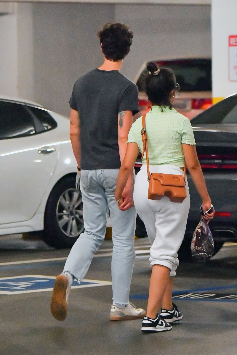 Camila Cabello Rocks a Crop Top While Packing on the PDA With Shawn Mendes at Universal Studios