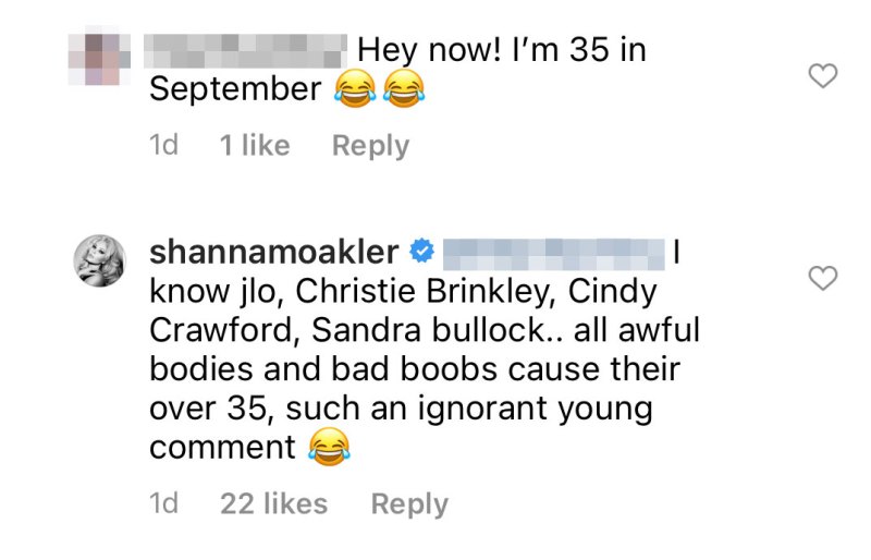 Shanna Moakler Defends Her Body