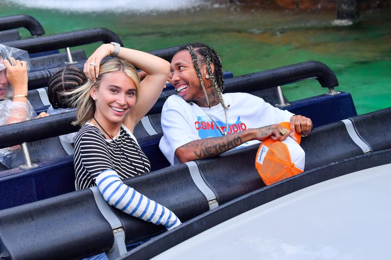 Tyga Steps Out for a Fun-Filled Day With Girlfriend Camaryn Swanson and Son King at Universal Studios
