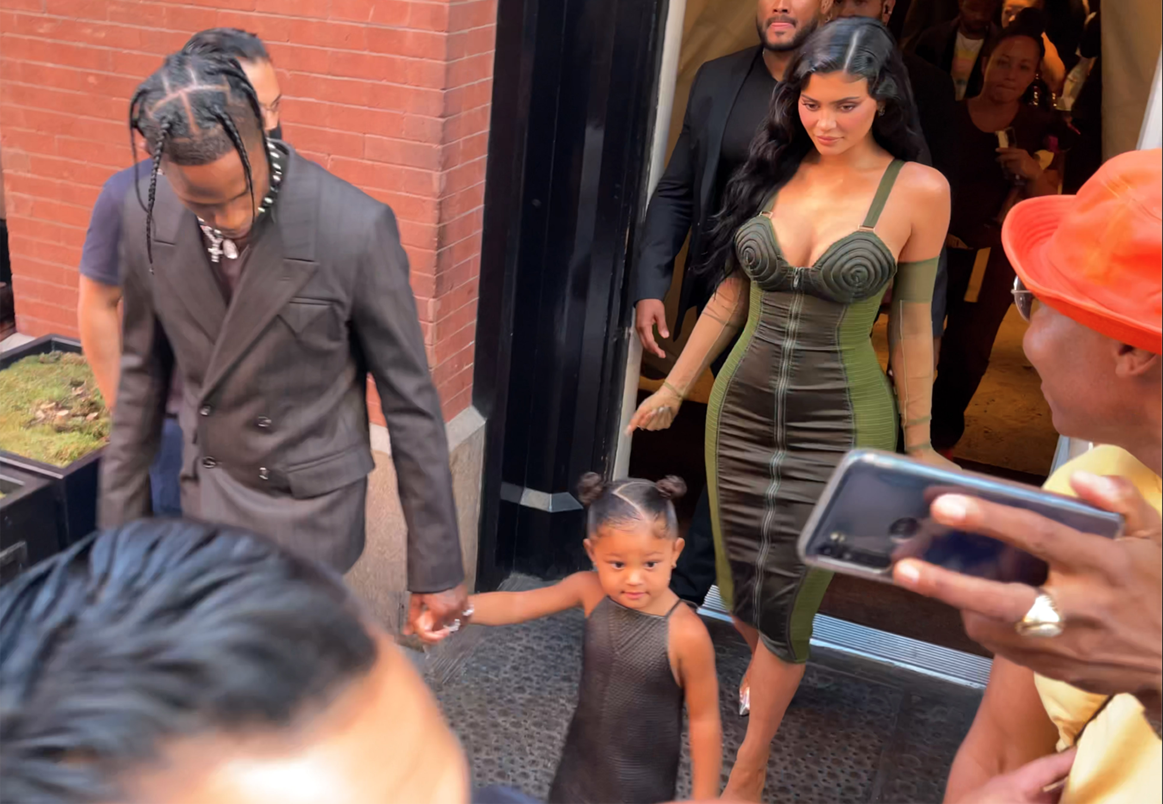 Kylie Jenner, Travis Scott Attend NYC Event With Stormi: Photos 6