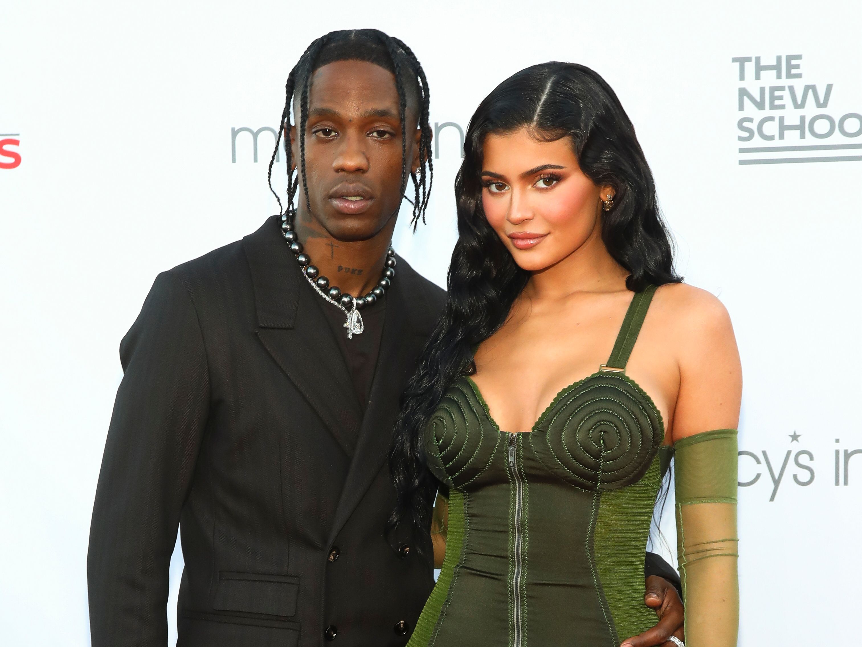 Kylie Jenner, Travis Scott Attend NYC Event With Stormi: Photos 5