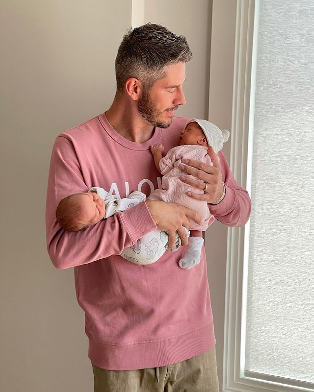 Arie Luyendyk Jr Lauren Burnham Twins Lux Senna