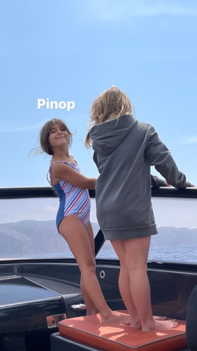 Scott Disick Has Boat Day With Amelia Gray Hamlin, Penelope