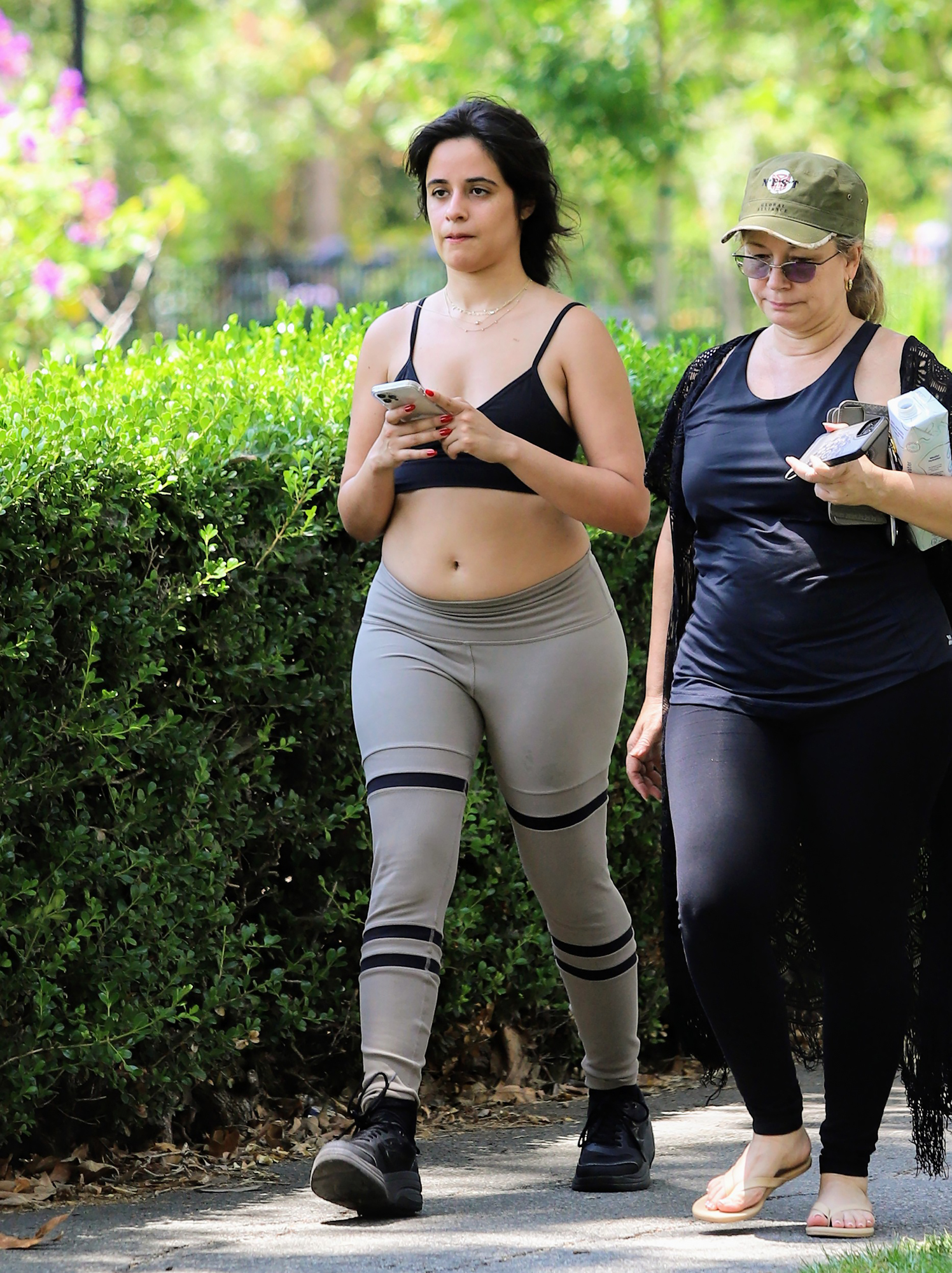 Camila Cabello Goes for a Quick Jog During a Day Out with Her Mom: Photo  4590542, Camila Cabello Photos